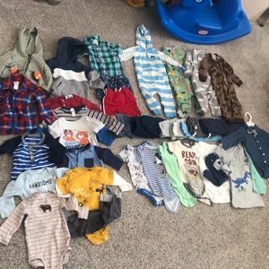 35 piece Boys 12 month lot Carter’s Disney Levi’s